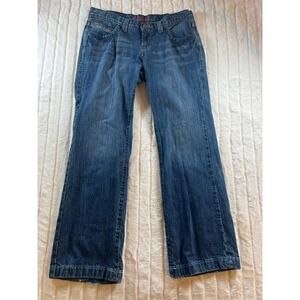 Cinch Bailey Relaxed Fit Womens Jeans Denim Blue Size 30R Cotton Blend‎